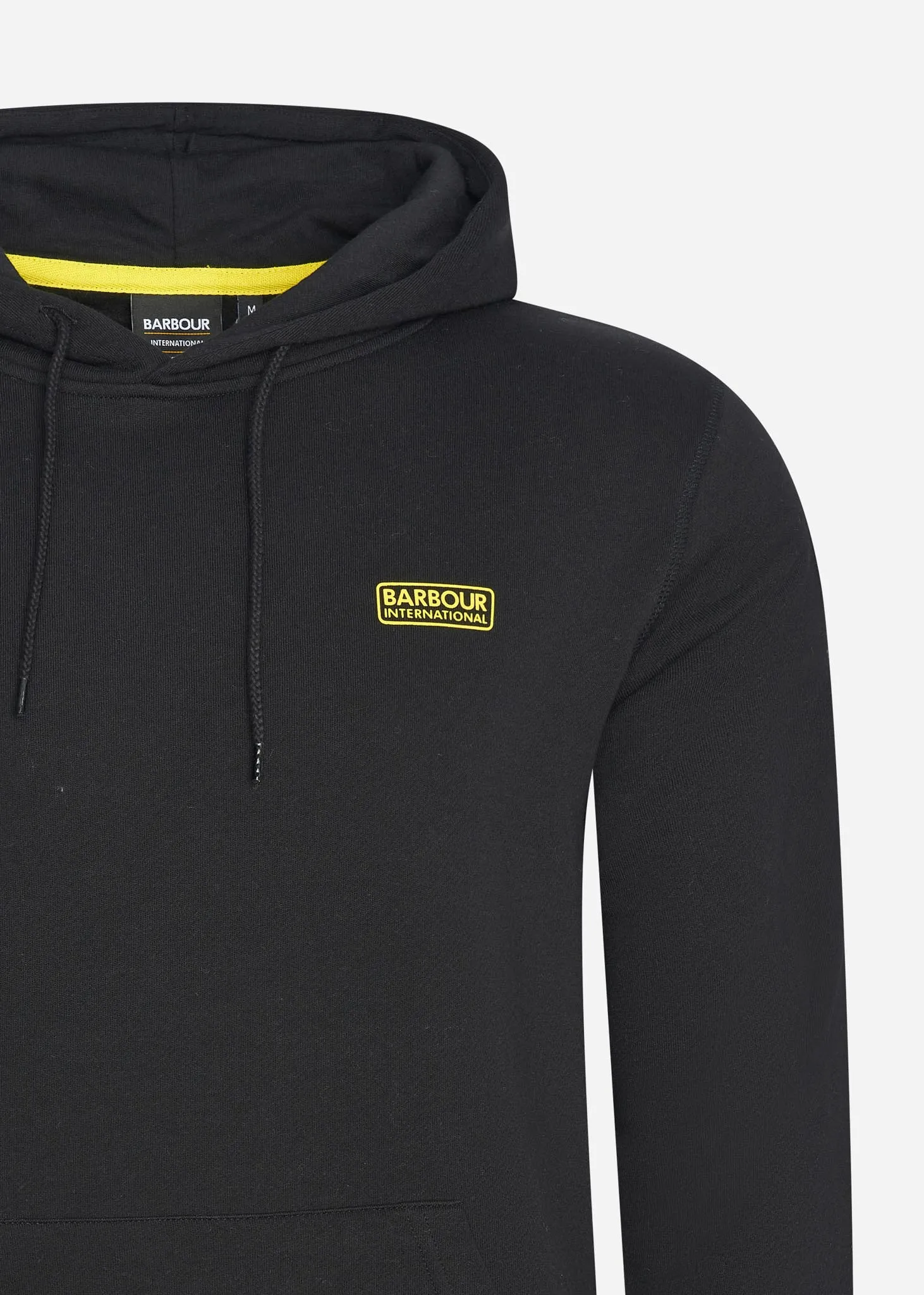 Small logo hoodie - black