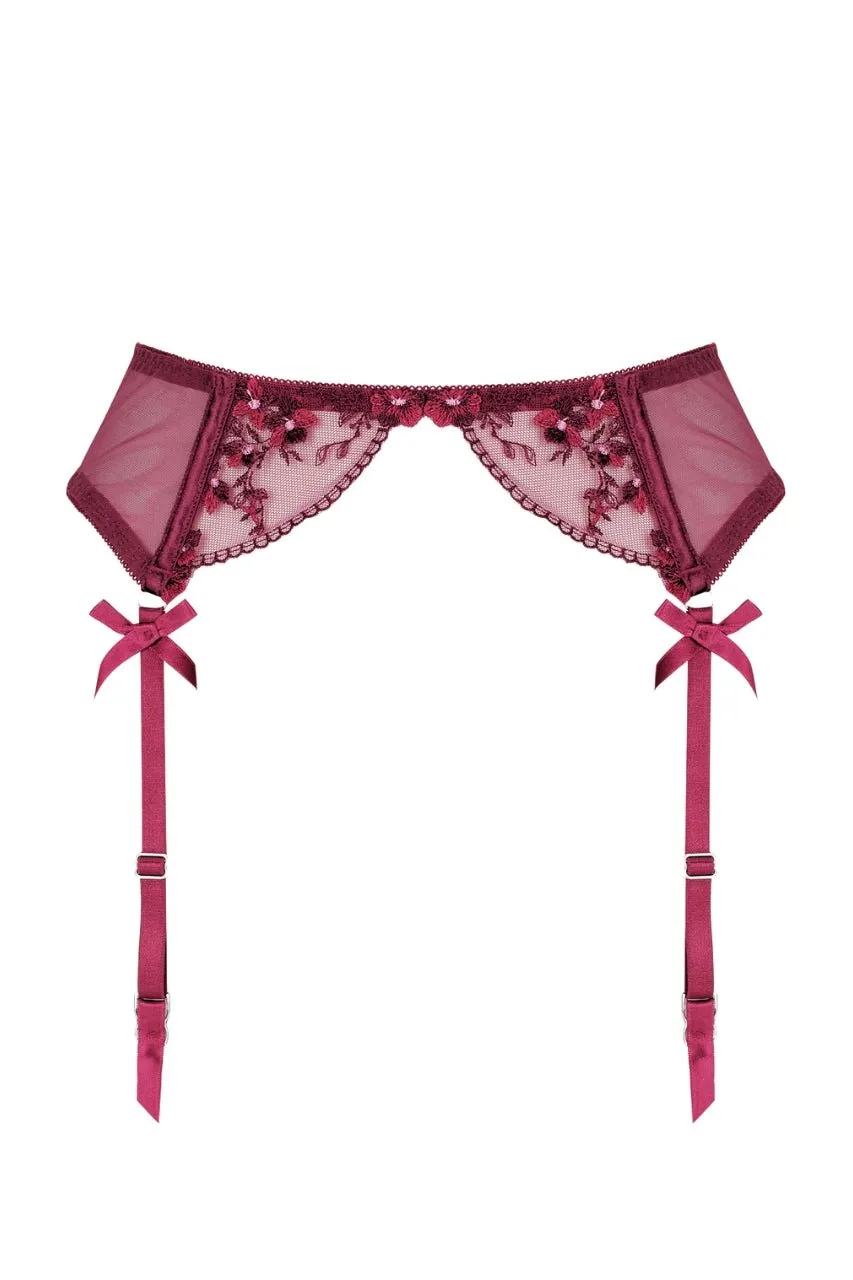 Sofia Garter Belt Red