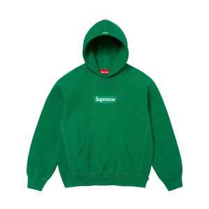 Supreme Box Logo Hoodie FW24 'Dark Green'