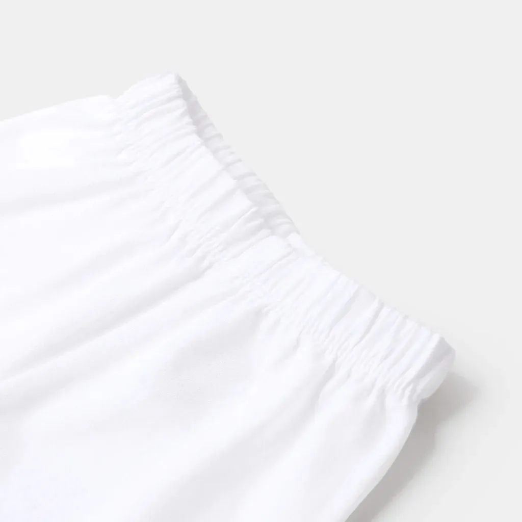 Teens Girls Basic Tights - White