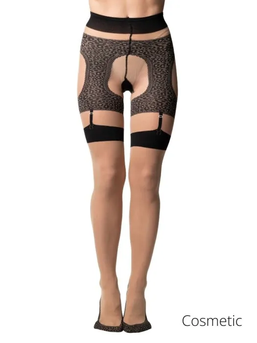 Trasparenze Tureis Mock Suspender Tights