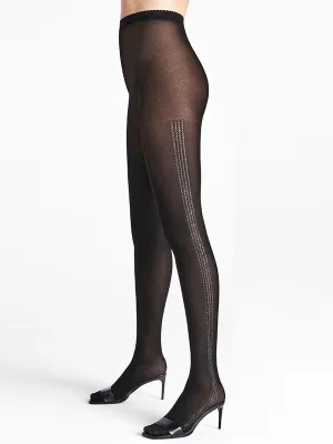 Wolford Silver Dust Tights