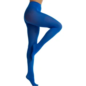 Women's 80 Denier Soft Semi Opaque Solid Color Footed Pantyhose Tights