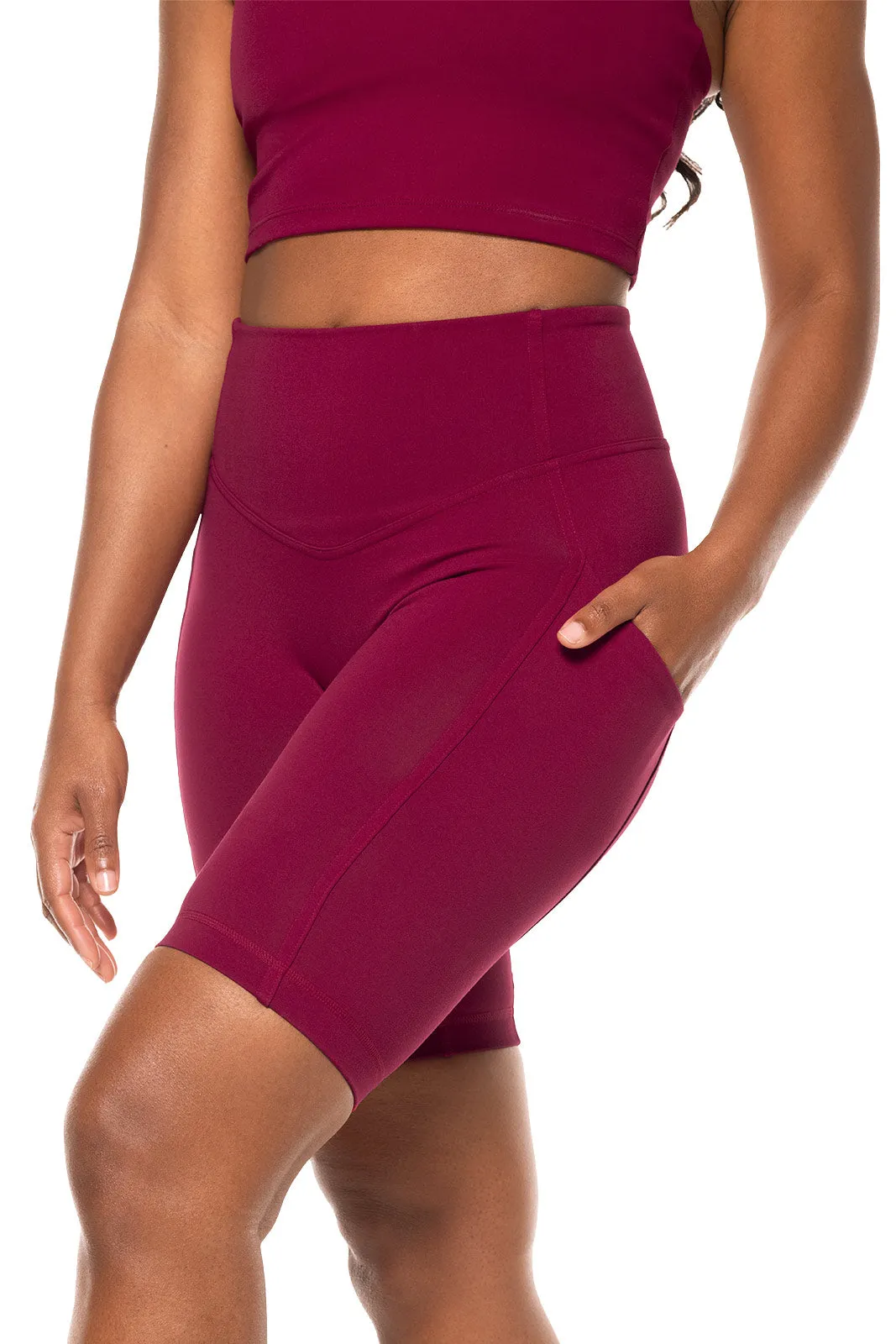 Women's Ananda Bike Short | Red Crush