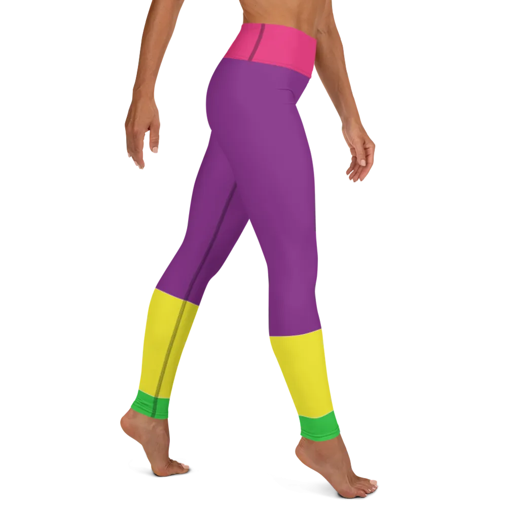 Women's Yoga Tights - Neon