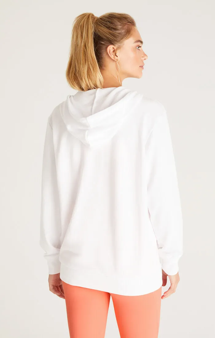 Z Supply Grab and Go Hoodie - White
